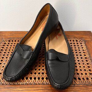Size 11 Marc Joseph Luxurious New York Clermont Street Pebbled Leather Loafer